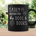 Dog Lover Book Lover Reading Loves To Read Dog Coffee Mug Gifts ideas