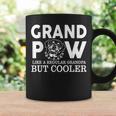 Dog Paw Dog Face Cool Grandpa Loves Rottweiler Dog Coffee Mug Gifts ideas