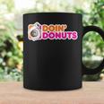 Doin' Donuts Divertidos Carreras & Drift Car Entusiasta Taza de café Ideas de regalos