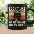 I Don't Like Morning People Introvert Introverted Antisocial Coffee Mug Gifts ideas