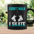 I Don't Walk I Skate Figure Skater Skating Coffee Mug Gifts ideas