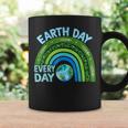 Earth Day Every Day Rainbow Earth Day Awareness Planet Coffee Mug Gifts ideas