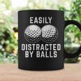 Easily Distracted By Balls Golfer Golf Ball Putt Coffee Mug Gifts ideas
