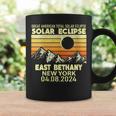 East Bethany New York Total Solar Eclipse 2024 Coffee Mug Gifts ideas