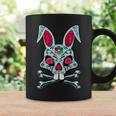 Easter Bunny Ears Sugar Skull N Girls Mens Coffee Mug Gifts ideas