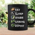 Eat Sleep Anime Gaming Repeat Japan Kawaii Manga Anime Coffee Mug Gifts ideas Eat Sleep Anime Gaming Repeat Japan Kawaii Manga Anime Coffee Mug Gifts ideas