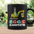 Eggs Cavator Easter Bunny Excavator Cute Boys Kids Toddler Coffee Mug Gifts ideas