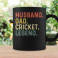 Ehemann Papa Cricket Legend Lustiges Retro Geschenk Für Papa Tassen Geschenkideen