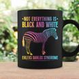 Ehlers Danlos Syndrome Black And White Eds Zebra Coffee Mug Gifts ideas