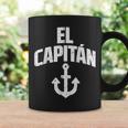 El Capitan Anchor Boat Owner Captain Yacht Ship Cruise Men Coffee Mug Gifts ideas