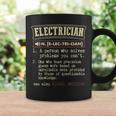 Electrician Dictionary Definition Coffee Mug Gifts ideas