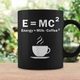 EMc Energy Is Milk And Coffee Formula Science Coffee Mug Gifts ideas