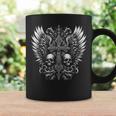 Emo Y2k Grunge Aesthetic Alt Goth Skull Cross Gothic Coffee Mug Gifts ideas