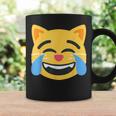 Emoticon Cat Face With Tears Of Joy Coffee Mug Gifts ideas