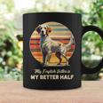 English Setter My Better Half Coffee Mug Gifts ideas