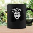 Enjoy The Silence Mujer Cabeza Niñas Chicos Hombre Música Taza de café Ideas de regalos