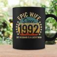 Epic Wife Since 1992 30Th Wedding Anniversary Coffee Mug Gifts ideas