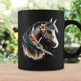 Equestrian Horse Portrait Western Horseback Riding For Girls Coffee Mug Gifts ideas