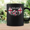 Estilo Jersey Eng England Football Fans Taza de café Ideas de regalos