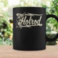 Estilo Retrointage Hotrod Rockabilly Diseño Envejecido Taza de café Ideas de regalos