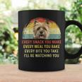 Every Snack You Make Cairn Terrier Dog Mom Dog Dad Retro Coffee Mug Gifts ideas