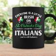Everyone Is Little Irish On St Patrick's Day Except Italian Coffee Mug Gifts ideas