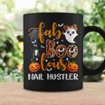 Faboolous Nail Hustler Nail Tech & Nail Boss Happy Halloween Coffee Mug Gifts ideas