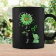 Faith Hope Love Sunflower Elephant Mental Health Awareness Coffee Mug Gifts ideas