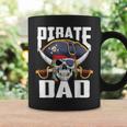 Family Skull Pirate Dad Jolly Roger Crossbones Flag Coffee Mug Gifts ideas