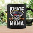 Family Skull Pirate Mama Jolly Roger Crossbones Flag Coffee Mug Gifts ideas
