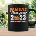 Family Thanksgiving 2023 Fall Turkey Family Group Matching Coffee Mug Gifts ideas