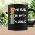 Fanny Dad The Man The Myth The Legend Papa Dad Fathers Day Coffee Mug Gifts ideas