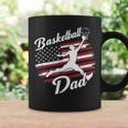 Father's Day 4Th July American Flag Basketball Sport Dad Men Coffee Mug Gifts ideas