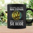 Father's Day Ich Habe Zwei Titel Papa Und Steppapa Tassen Geschenkideen