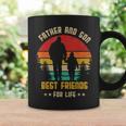 Fathers Day Son Holding Dad Hand Father And Son Matching Coffee Mug Gifts ideas