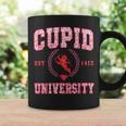 Faux Sequin Cupid University Happy Valentine’S Day Boy Girl Coffee Mug Gifts ideas