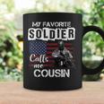 My Favorite Soldier Calls Me Cousin Army Veteran Coffee Mug Gifts ideas