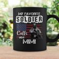 My Favorite Soldier Calls Me Mimi Army Veteran Coffee Mug Gifts ideas