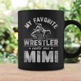 My Favorite Wrestler Calls Me Mimi Mother's Day Coffee Mug Gifts ideas