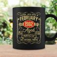February 1982 40Th Birthday 40 Year Old Men Women Coffee Mug Gifts ideas