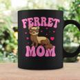 Ferret Mom Animal Lover Mother's Day Coffee Mug Gifts ideas