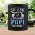 Fête Des Grands-Pères Meilleur Papi Super Papy Tasse Idées cadeaux