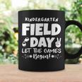 Field Day Kindergarten K Red 2024 Boy Girl Teacher Coffee Mug Gifts ideas