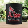 Fight Like A Boss Heart Health Heart Disease Awareness 2023 Coffee Mug Gifts ideas