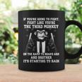 Fight Like The Third Monkey Monkey Coffee Mug Gifts ideas