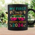 My First Cruise Cozumel Mexico 2024 Family Vacation Travel Coffee Mug Gifts ideas