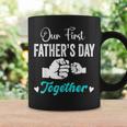 Our First Father's Day Matching Dad And Baby For New Dad Coffee Mug Gifts ideas