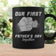 Our First Father's Day Together 2024 New Father Dad Son Coffee Mug Gifts ideas