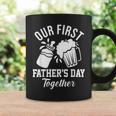 Our First Father's Day Together New Dad Coffee Mug Gifts ideas
