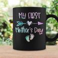 My First Mother's Day For New Mom Mother Pregnancy Tie Dye Coffee Mug Gifts ideas